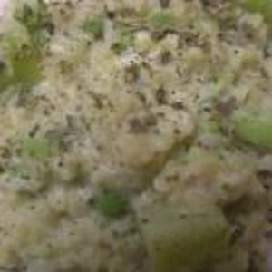 Cauliflower Brown Rice With Broccoli & Peas Risotto Recipe - (4/5)_image