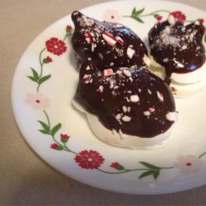 French Peppermint Cookies with Chocolate Ganache image