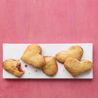 Pear-Raspberry Heart Pies image