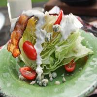Wedge Salad with Crispy Bacon and Blue Cheese Dressing image