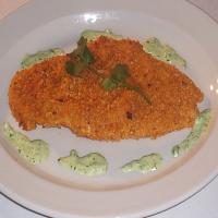 Amazon Fried Chicken Breasts With Cilantro Sauce_image