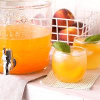 Peach-Basil Cooler image