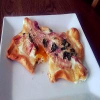 Bacon and Egg Crescent Squares image