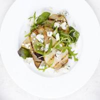 Griddled pear & blue cheese salad image
