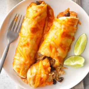 Air-Fryer Southwestern Chicken Enchiladas_image