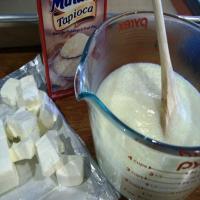 Tapioca Cream Cheese Pudding image