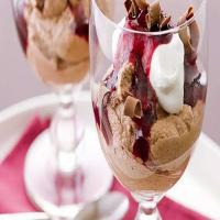Chocolate Mousse with Sauce_image