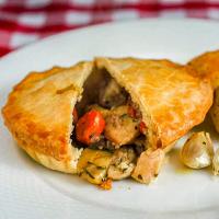 Roasted Vegetable Chicken Pot Pie_image