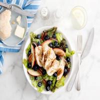 Grilled Chicken Blueberry Pecan Salad with Honey Mustard Vinaigrette_image