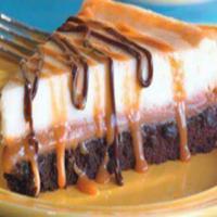 Brownie Carmel Cheesecake image