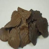 Chocolate covered potato chips_image