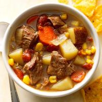 Pressure-Cooker Mexican Beef Soup_image