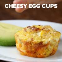 Make-ahead Cheesy Egg Cups Recipe by Tasty_image