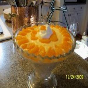 Mandarin Orange Diet Jell-o Desert image