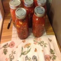 Zucchini in Tomato Sauce (Canning)_image