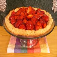 Glazed Strawberry Tart_image