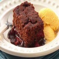Cherry-Chocolate Pudding Cake image