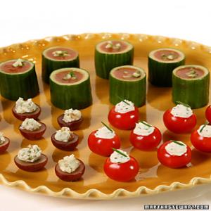 Herbed Goat Cheese in Cherry-Tomato Cups_image