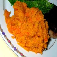 Mashed Carrot & Sweet Potato image