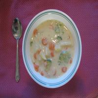 Creamy Veggie Soup image