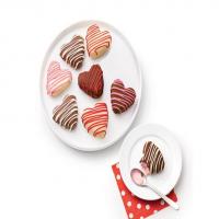 Chocolate-Covered Ice Cream Hearts image