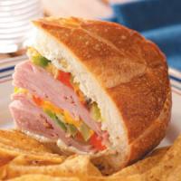 Ham & Cheese Sandwich Loaf image