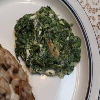 Creamed Spinach Gratin image