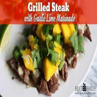 Grilled Skirt Steaks with Garlic Lime Marinade_image