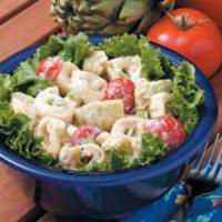 Tortellini Artichoke Salad_image