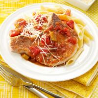 Italian Chops With Pasta image