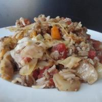 Cajun Cabbage with Rice image