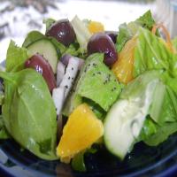 March Forth! Salad With Orange-Poppy Seed Vinaigrette_image