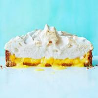 Vegan lemon meringue pie image