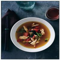 Thai-Style Chicken Soup With Basil_image