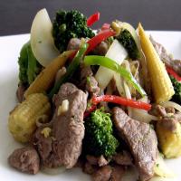 Chinese Stir Fried Lamb With Chilli image