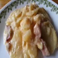 Easy Scalloped Potatoes And Ham_image