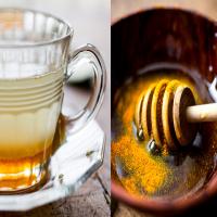 Coconut Ginger Tea With Lime, Honey and Turmeric image