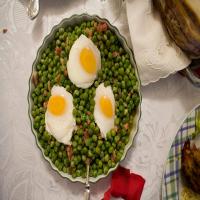Peas With Poached Eggs_image