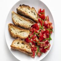 Tomatoes with Crusty Bread image