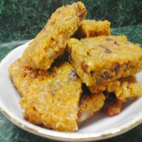 Oat Cuisine! Savoury Cheese, Nut and Oat Flapjacks image