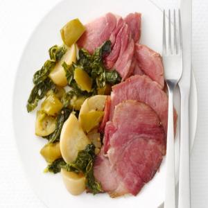 Slow-Cooker Ham with Turnips image