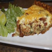 Breakfast Quiche With Bacon image