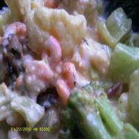 Broccoli Cauliflower Shrimp Casserole_image