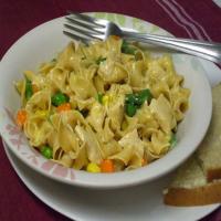 The Easiest Chicken and Noodles Recipe Ever image