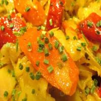 Smothered Cabbage with carrots & Sweet Peppers_image