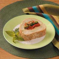 Basil Red Pepper Sandwiches_image