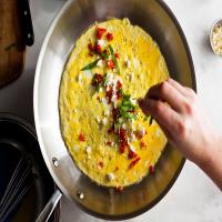 Sun-Dried Tomato and Goat Cheese Omelet image