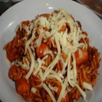 Fast and Easy - Franks and Beans Pasta_image