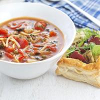 Spicy pasta soup_image