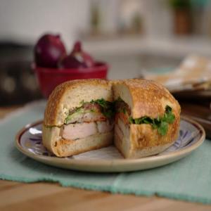 Lemongrass Pork Picnic Sandwich image